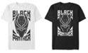 Fifth Sun Marvel Men's Black Panther Geometric Mask, Short Sleeve T-Shirt